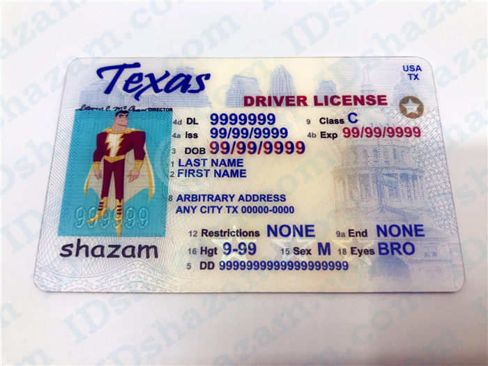 Texas ID Texas State ID Card Fake id maker