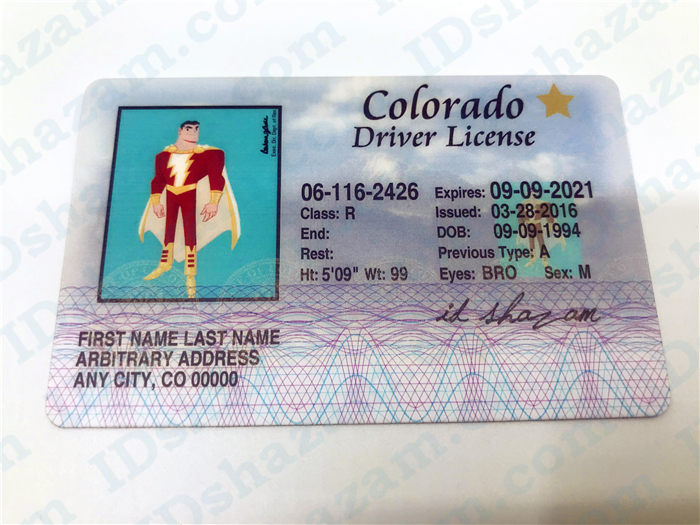 Colorado ID Colorado State ID Card Fake id maker