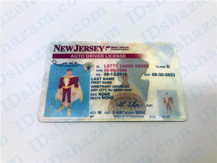 New Jersey ID New Jersey State ID Card Fake Id Maker IDshazam
