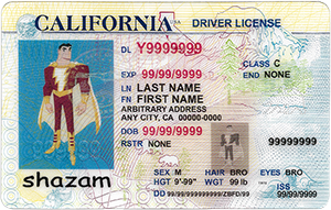 how to make a fake california id card